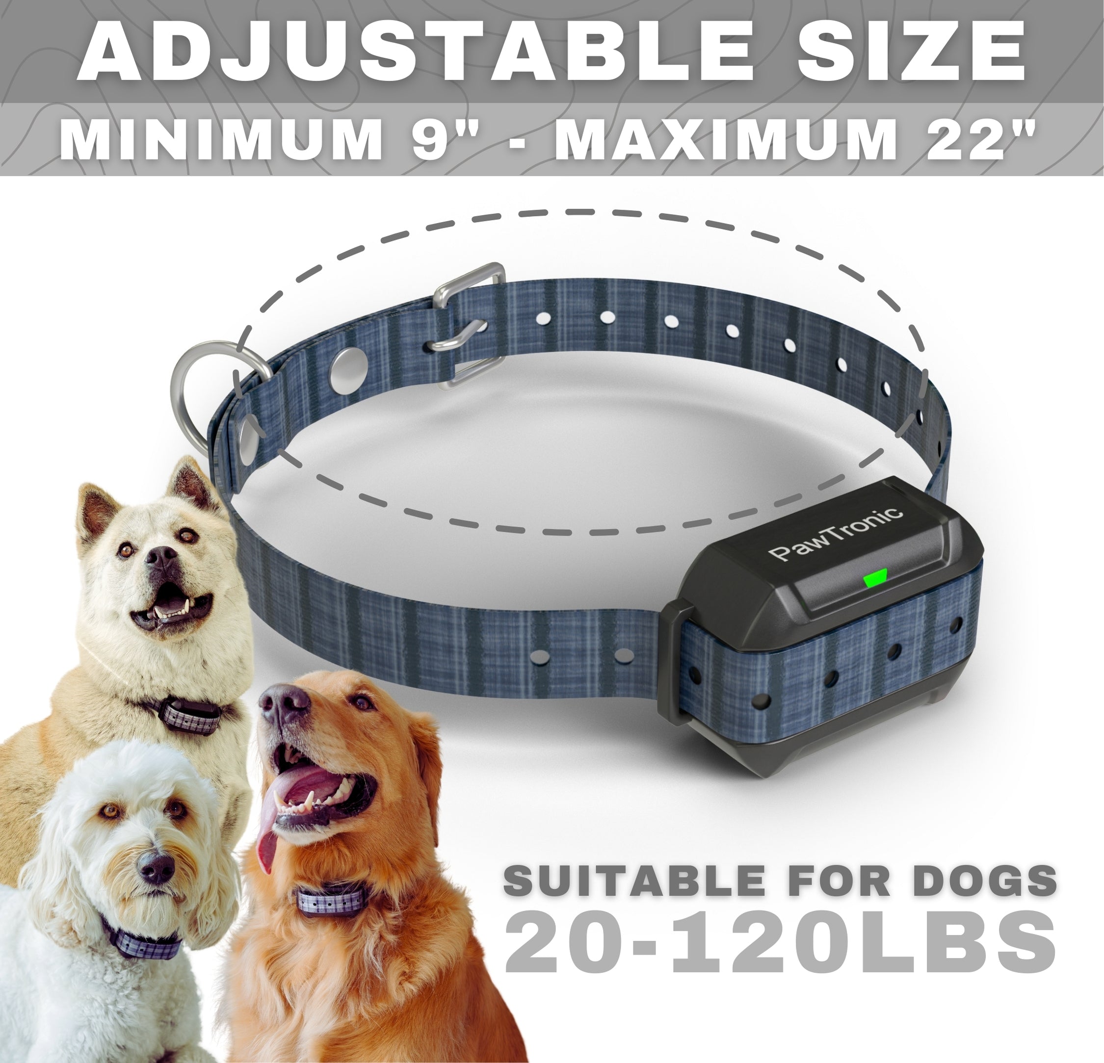 PawTronic Hybrid Series Extra Collar Receiver (Only Works with Hybrid Series)