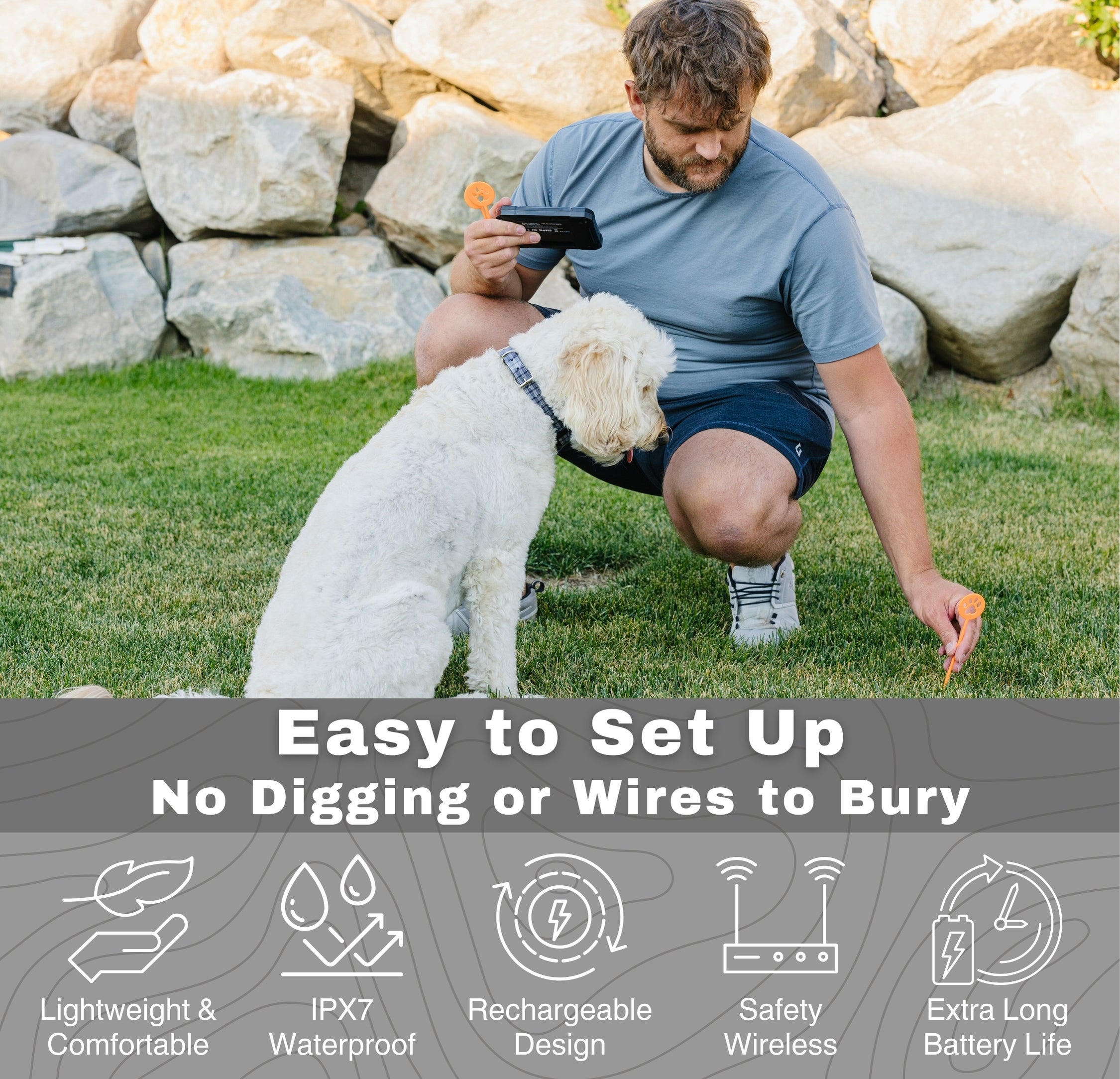 PawTronic Hybrid Series Extra Collar Receiver (Only Works with Hybrid Series)