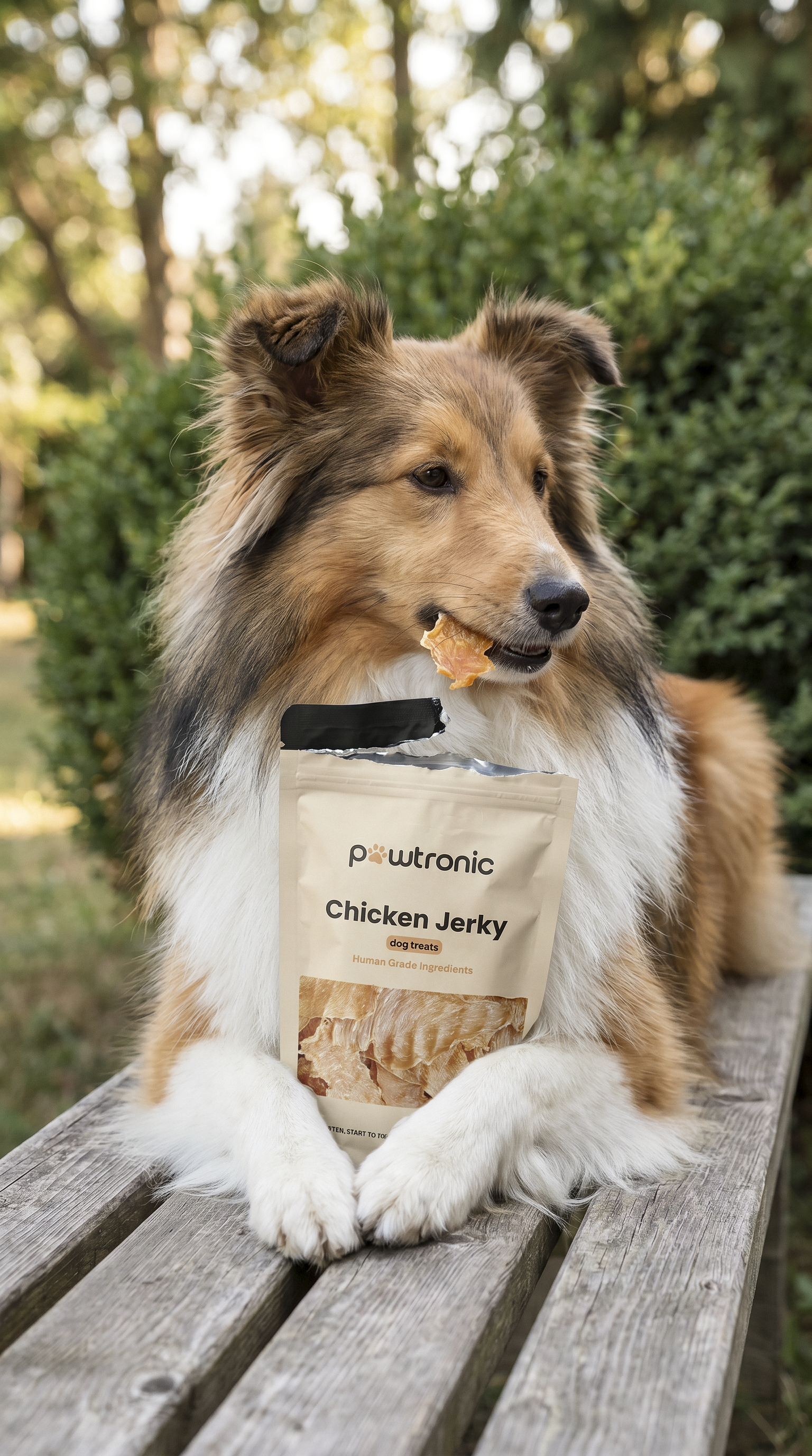 Natural Chicken Jerky Dog Treats 3 Pack