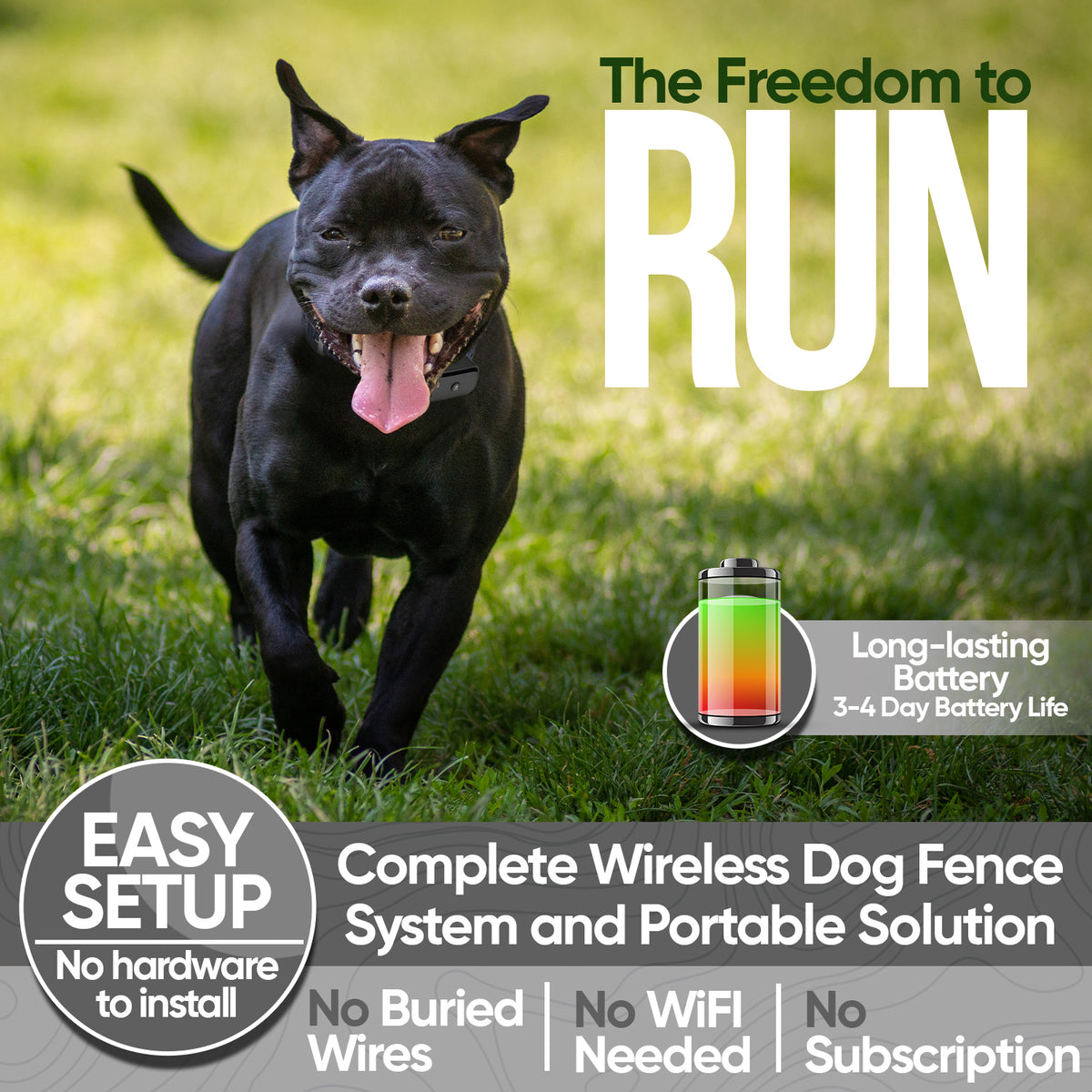 PawTronic Pro Series - Wireless GPS Dog Fence