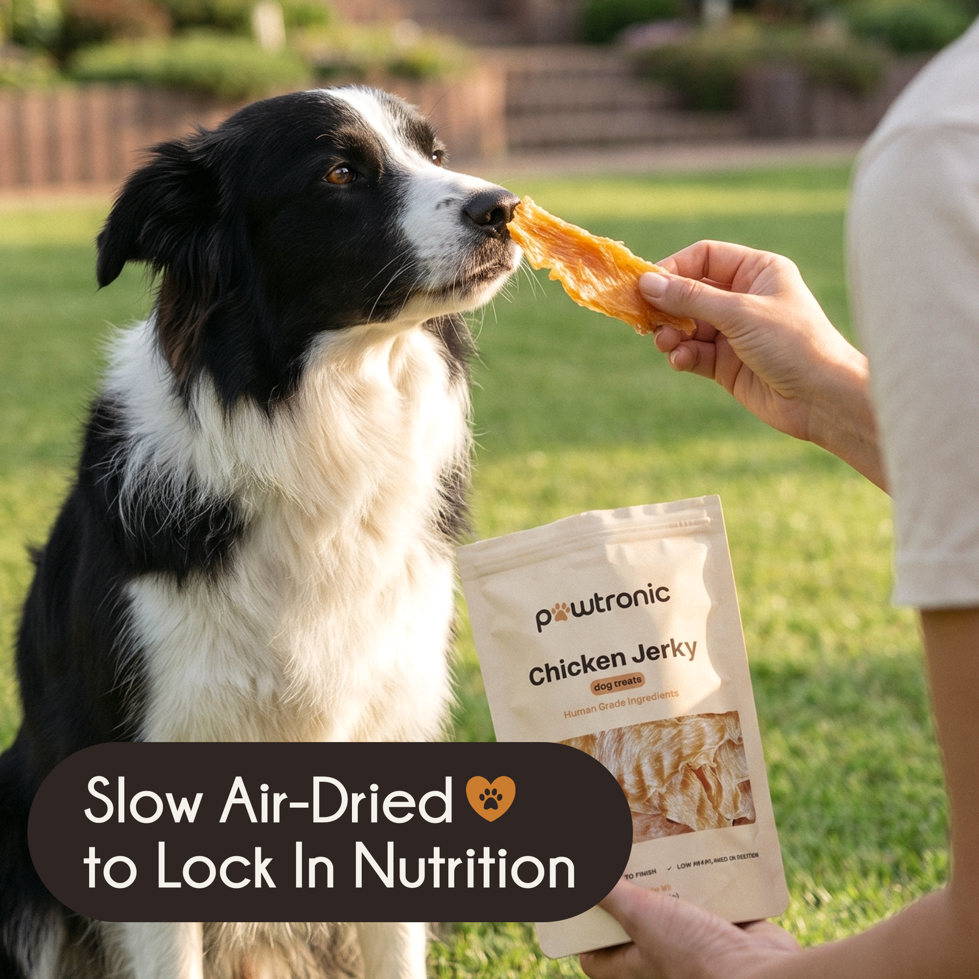 Natural Chicken Jerky Dog Treats 3 Pack